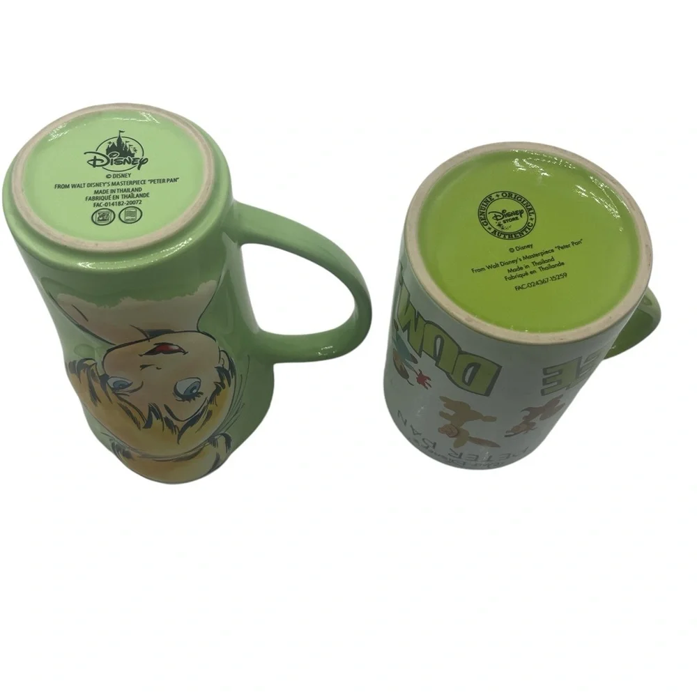DISNEY PETER PAN & WENDY LOT DISNEY PETER PAN MUG SET – TINKER BELL & LOST BOYS